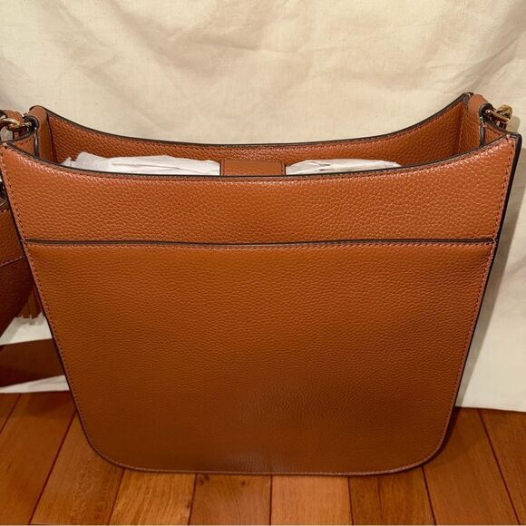 Tory Burch Thea Brown Leather Crossbody - Picture 11 of 14